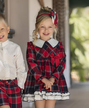 Load image into Gallery viewer, Polka Dot Checkered Dress