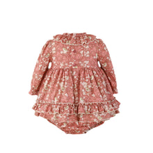 Load image into Gallery viewer, Floral Bird Baby Girl Dress