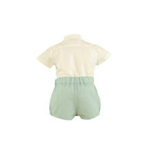 Load image into Gallery viewer, Aqua Green Shorts Set