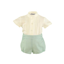 Load image into Gallery viewer, Aqua Green Shorts Set