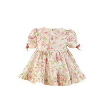 Load image into Gallery viewer, Pink Floral Baby Dress
