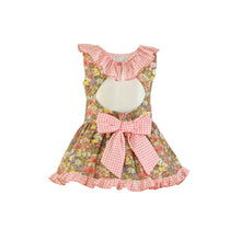 Load image into Gallery viewer, Floral Coral Dress