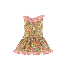 Load image into Gallery viewer, Floral Coral Dress