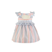 Load image into Gallery viewer, Striped Girls Dress