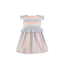 Load image into Gallery viewer, Striped Girls Dress