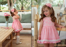 Load image into Gallery viewer, Pink Embroidered Dress