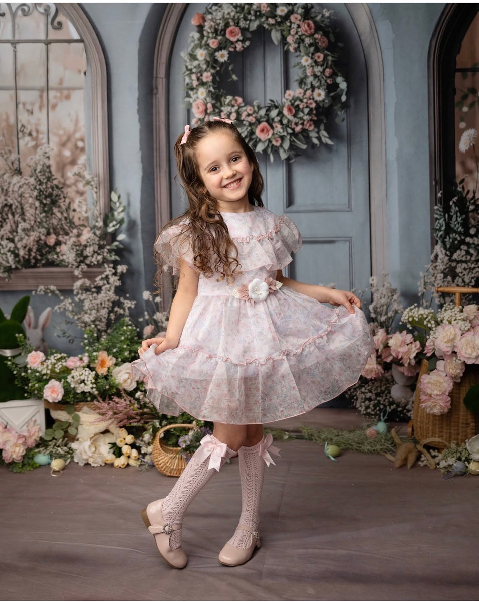 Floral Organza Dress – Eida Baby
