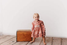 Load image into Gallery viewer, Floral Bird Baby Girl Dress