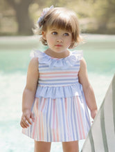 Load image into Gallery viewer, Striped Baby Girl Dress
