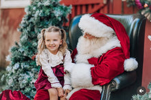 Load image into Gallery viewer, Burgundy Velvet Lace Set