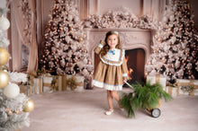 Load image into Gallery viewer, Brown Checkered Dress