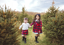Load image into Gallery viewer, Polka Dot Checkered Shorts Set