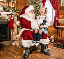 Load image into Gallery viewer, Navy Green Checkered Set