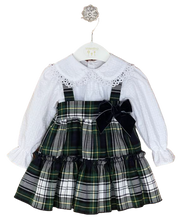 Load image into Gallery viewer, Navy Green Checkered Set