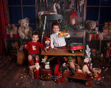 Load image into Gallery viewer, Red Checkered Shorts Set