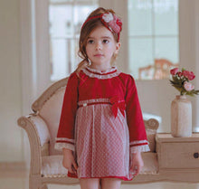 Load image into Gallery viewer, Red Velvet Dress