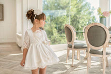 Load image into Gallery viewer, Embroidered Ivory Dress