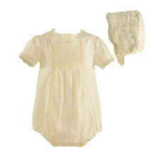 Load image into Gallery viewer, Lace Ivory Baby Set
