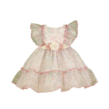 Load image into Gallery viewer, Floral Organza Baby Dress