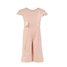 Load image into Gallery viewer, Rose Pink Lace Jumpsuit