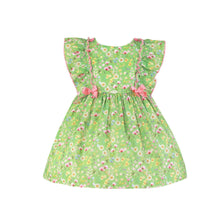 Load image into Gallery viewer, Green Floral Dress