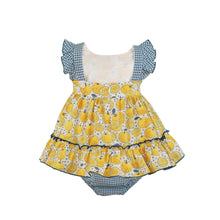 Load image into Gallery viewer, Lemons Baby Dress