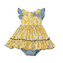 Load image into Gallery viewer, Lemons Baby Dress