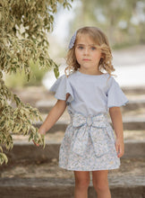 Load image into Gallery viewer, Floral Pastel Skirt Set + Headband