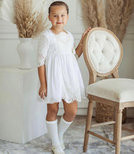 Load image into Gallery viewer, Embroidered Ivory Dress