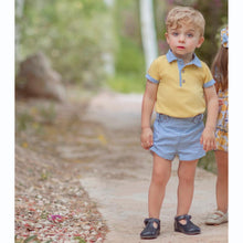 Load image into Gallery viewer, Yellow Gingham Shorts Set
