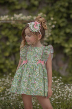 Load image into Gallery viewer, Green Floral Dress