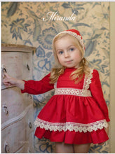 Load image into Gallery viewer, Red Holiday Baby Set