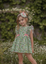Load image into Gallery viewer, Green Floral Dress