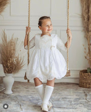 Load image into Gallery viewer, Embroidered Ivory Dress