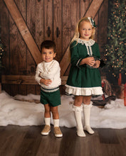 Load image into Gallery viewer, Forest Green Shorts Set