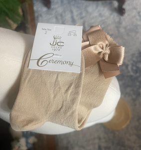 JC Socks - Knee Socks With Shining Bow