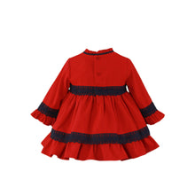 Load image into Gallery viewer, Red Baby Girls Dress Set
