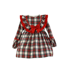 Load image into Gallery viewer, Checkered Bow Dress
