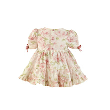 Load image into Gallery viewer, Pink Floral Baby Dress
