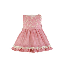 Load image into Gallery viewer, Pink Embroidered Dress
