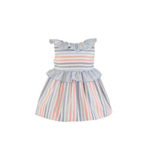 Load image into Gallery viewer, Striped Baby Girl Dress
