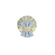 Pale Blue Lace Dress Hair Clip
