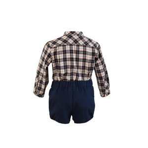 Checkered Boy Set