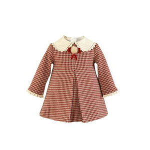 Red Gingham Baby Dress
