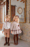 Light Brown Shorts Set