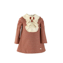 Load image into Gallery viewer, Red Gingham Dress + Headband
