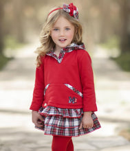 Load image into Gallery viewer, Checkered Hoodie Dress
