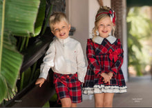 Load image into Gallery viewer, Polka Dot Checkered Shorts Set
