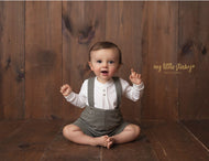 Tweed Boy Romper