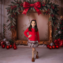 Load image into Gallery viewer, Checkered Hoodie Dress
